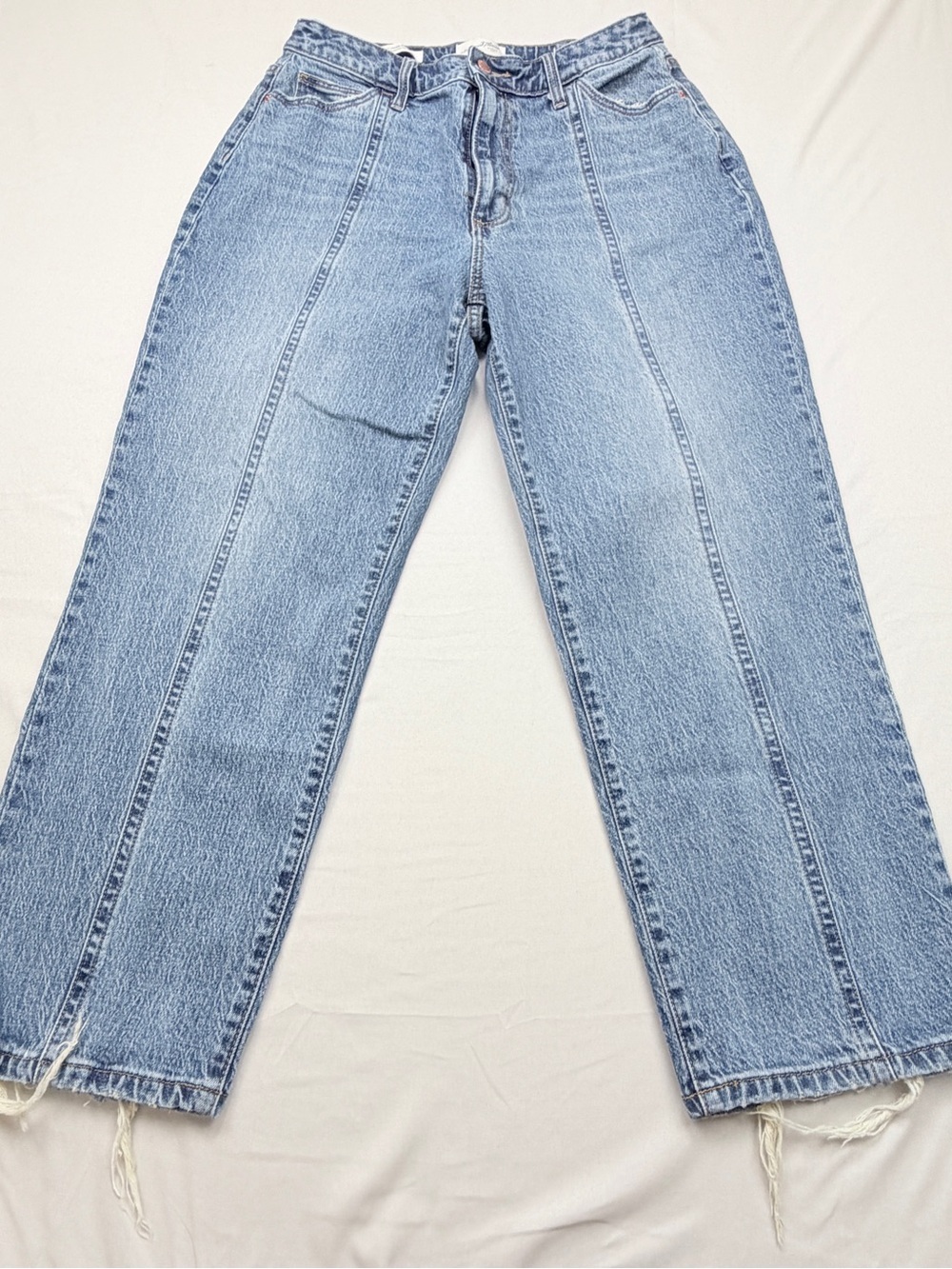 Light Blue Women’s Curvy Vintage Straight-Leg Jeans